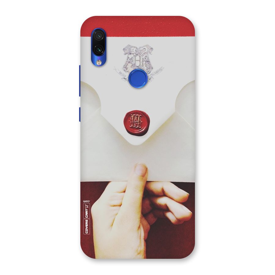Red Envelope Back Case for Redmi Note 7S