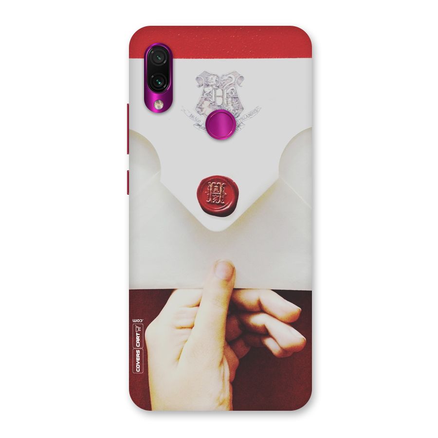 Red Envelope Back Case for Redmi Note 7 Pro