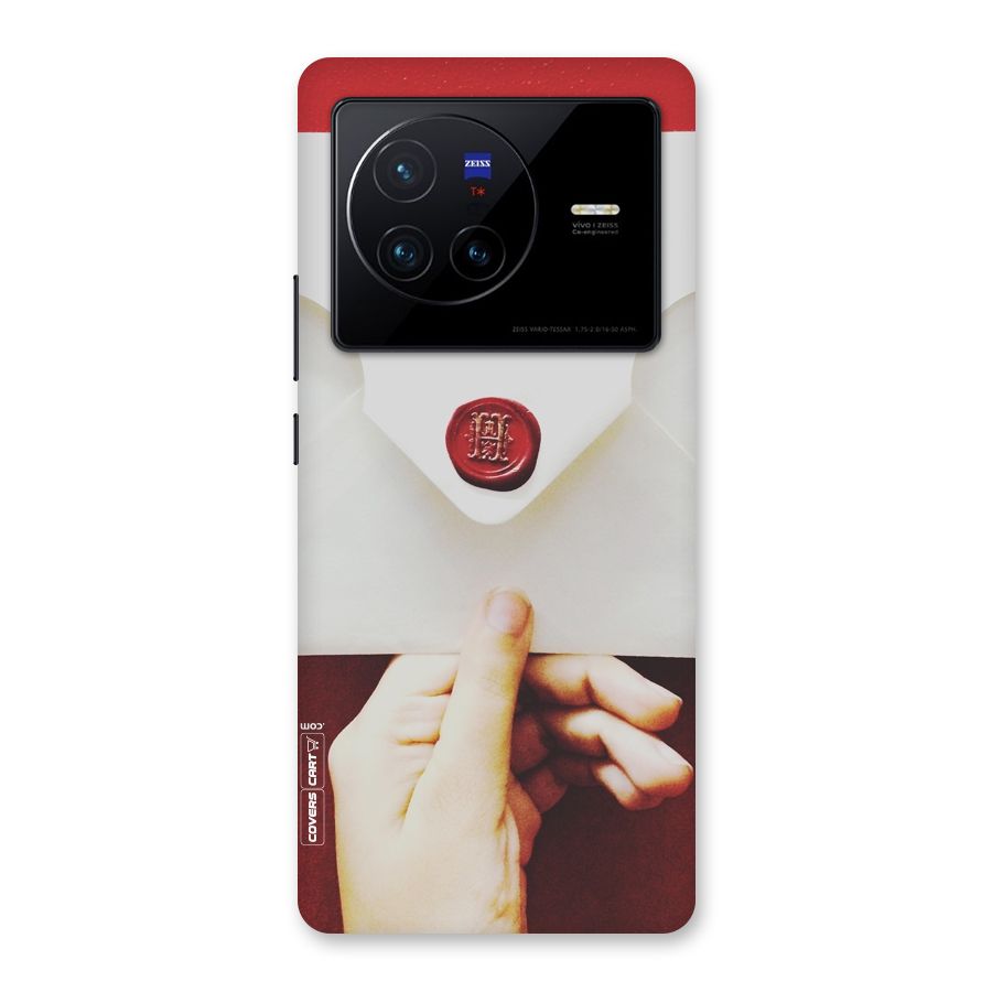 Red Envelope Back Case for Vivo X80