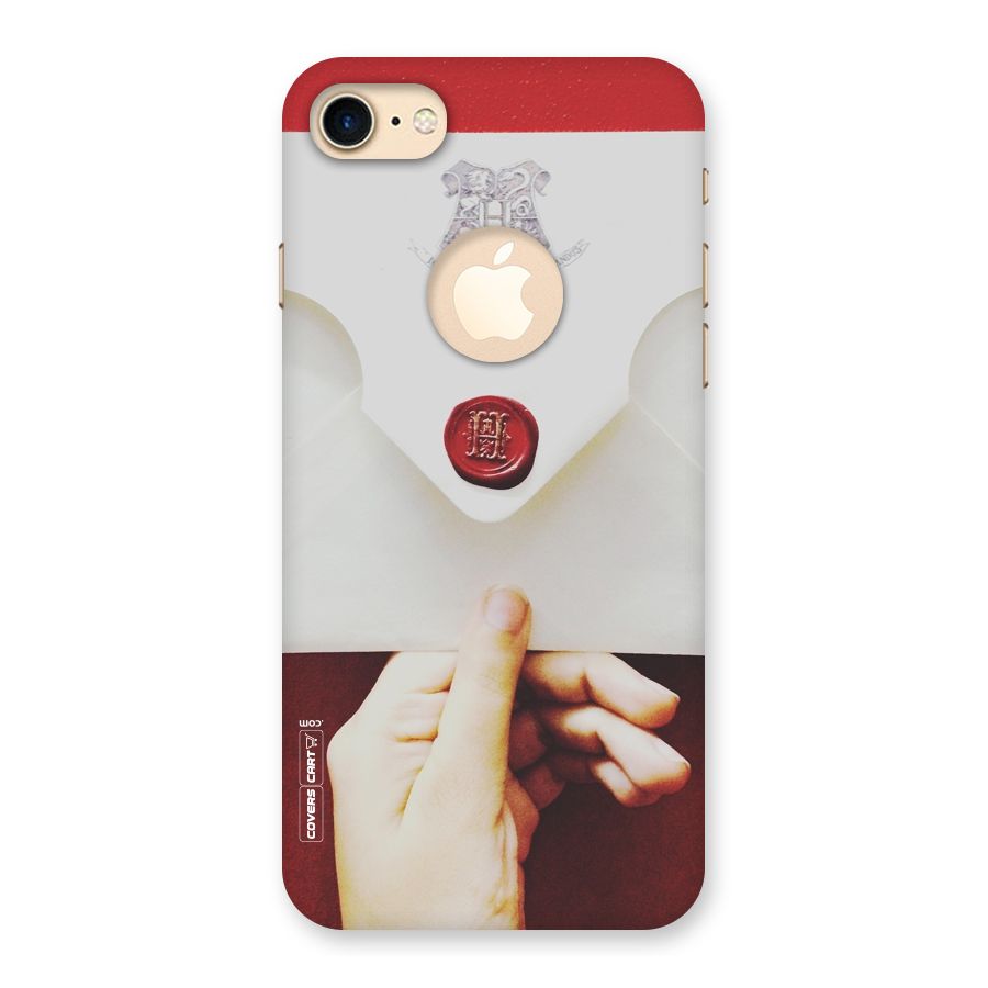 Red Envelope Back Case for iPhone 7 Logo Cut