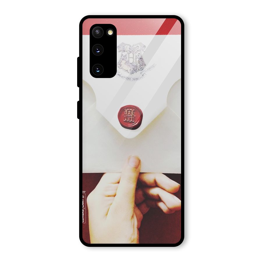 Red Envelope Glass Back Case for Galaxy S20 FE 5G