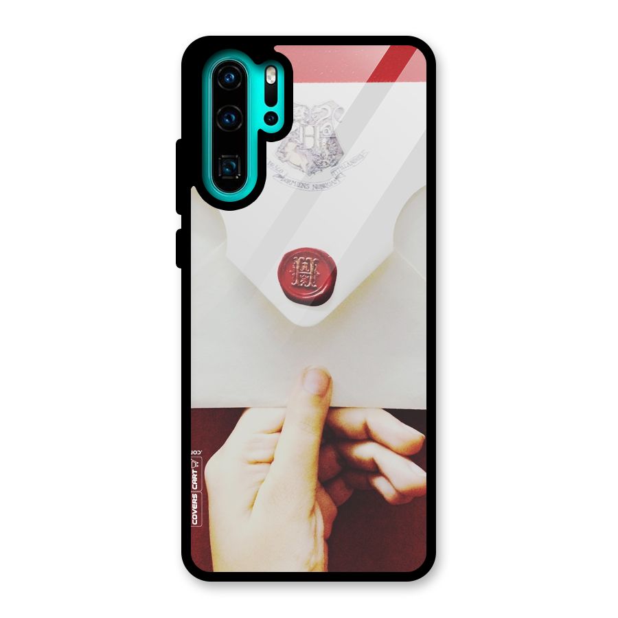 Red Envelope Glass Back Case for Huawei P30 Pro