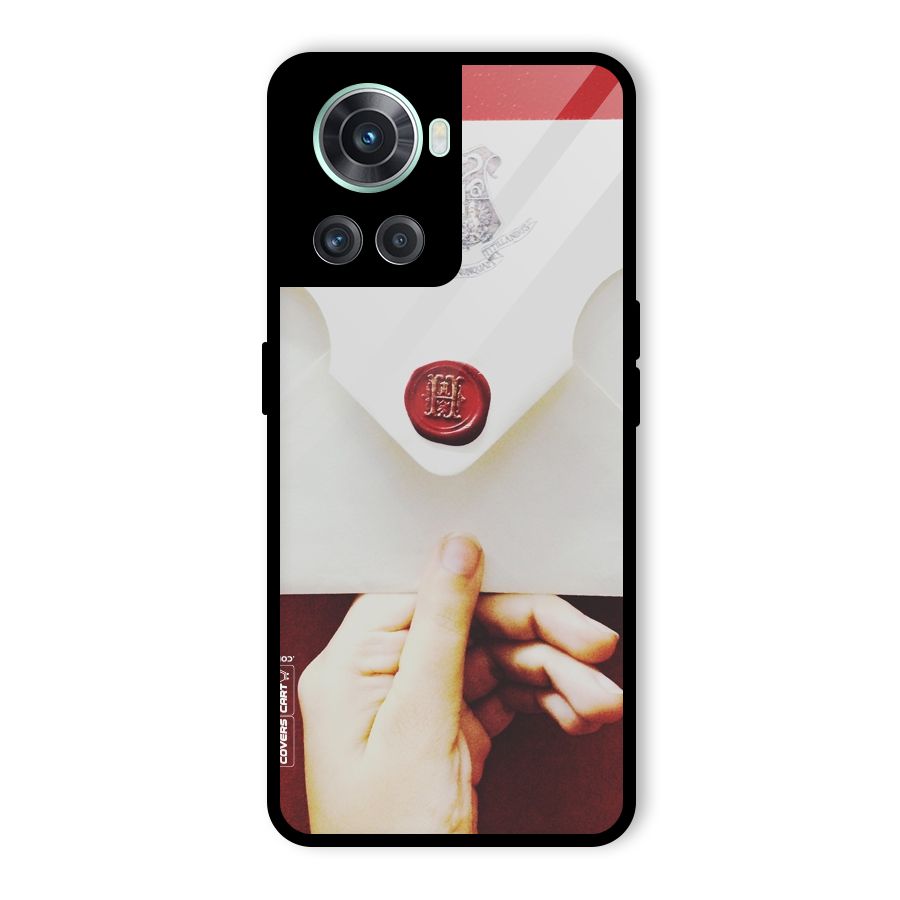 Red Envelope Glass Back Case for OnePlus 10R