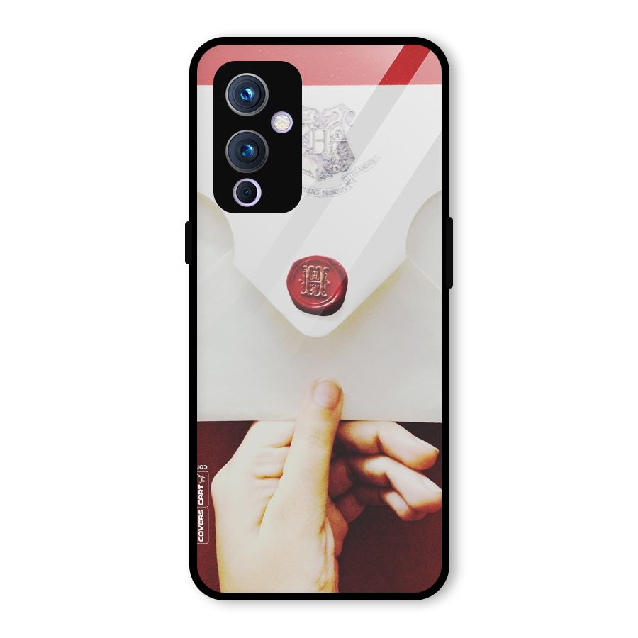 Red Envelope Glass Back Case for OnePlus 9