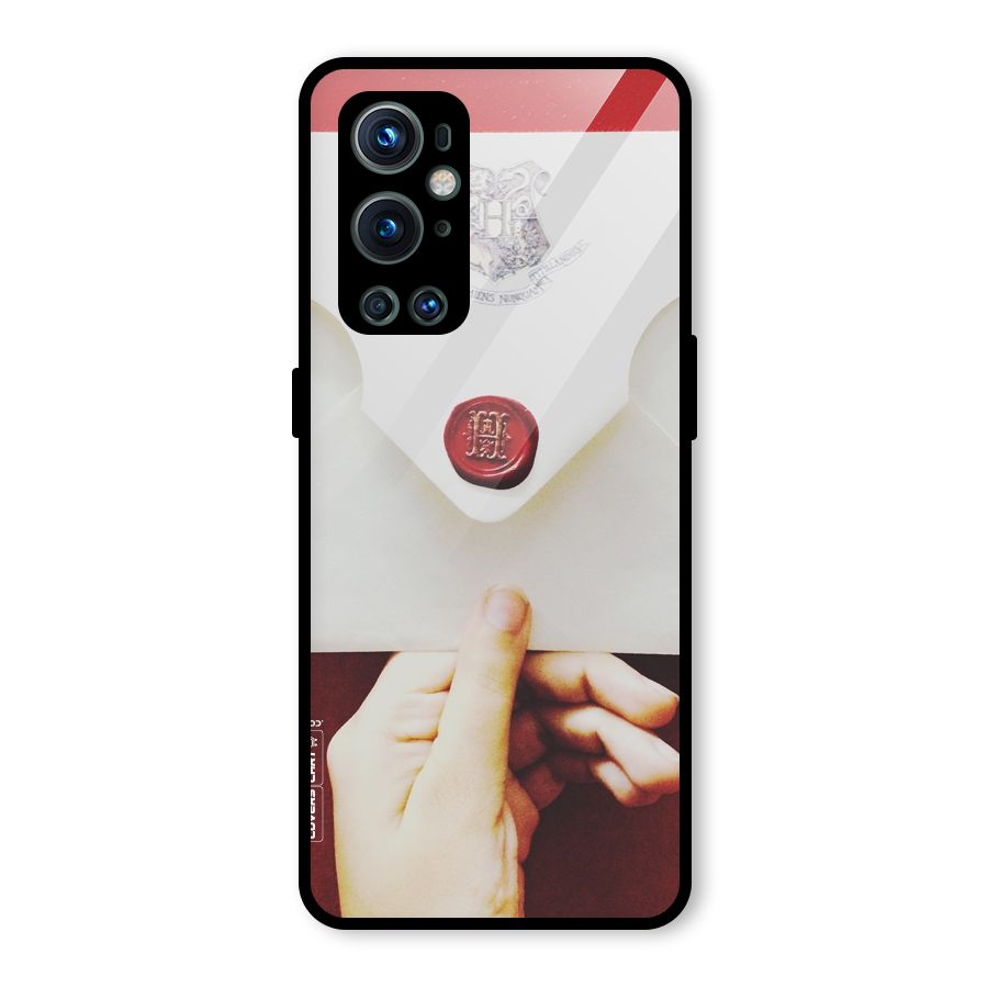 Red Envelope Glass Back Case for OnePlus 9 Pro