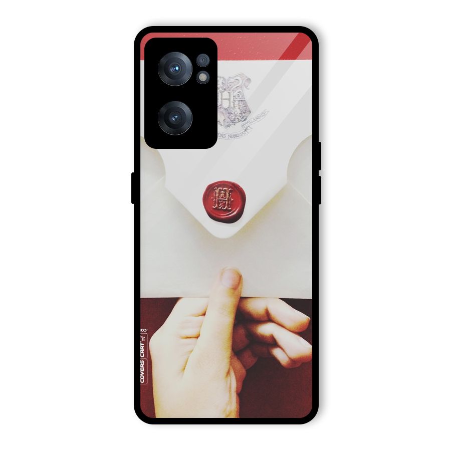 Red Envelope Glass Back Case for OnePlus Nord CE 2 5G
