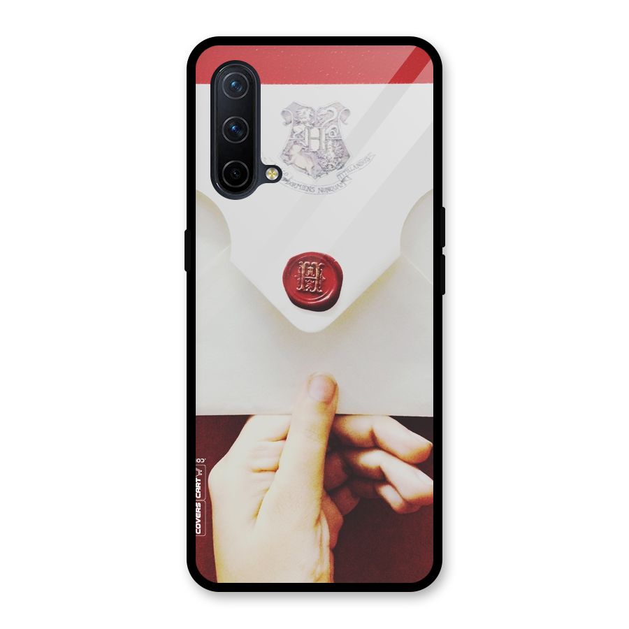 Red Envelope Glass Back Case for OnePlus Nord CE 5G