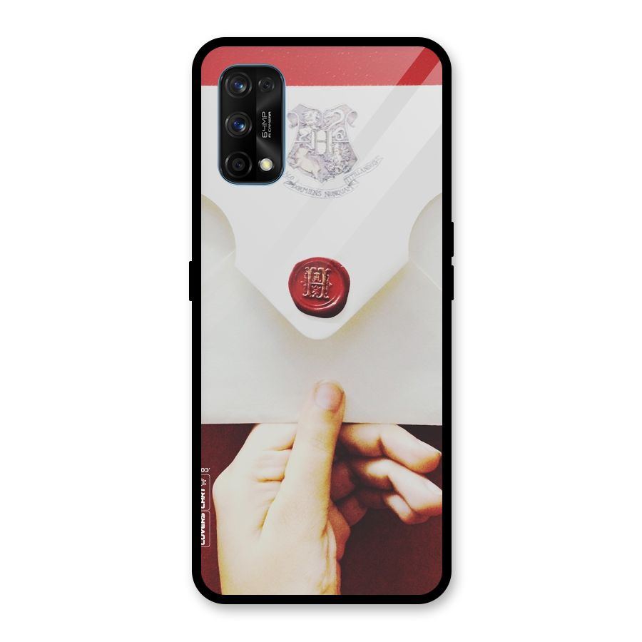 Red Envelope Glass Back Case for Realme 7 Pro