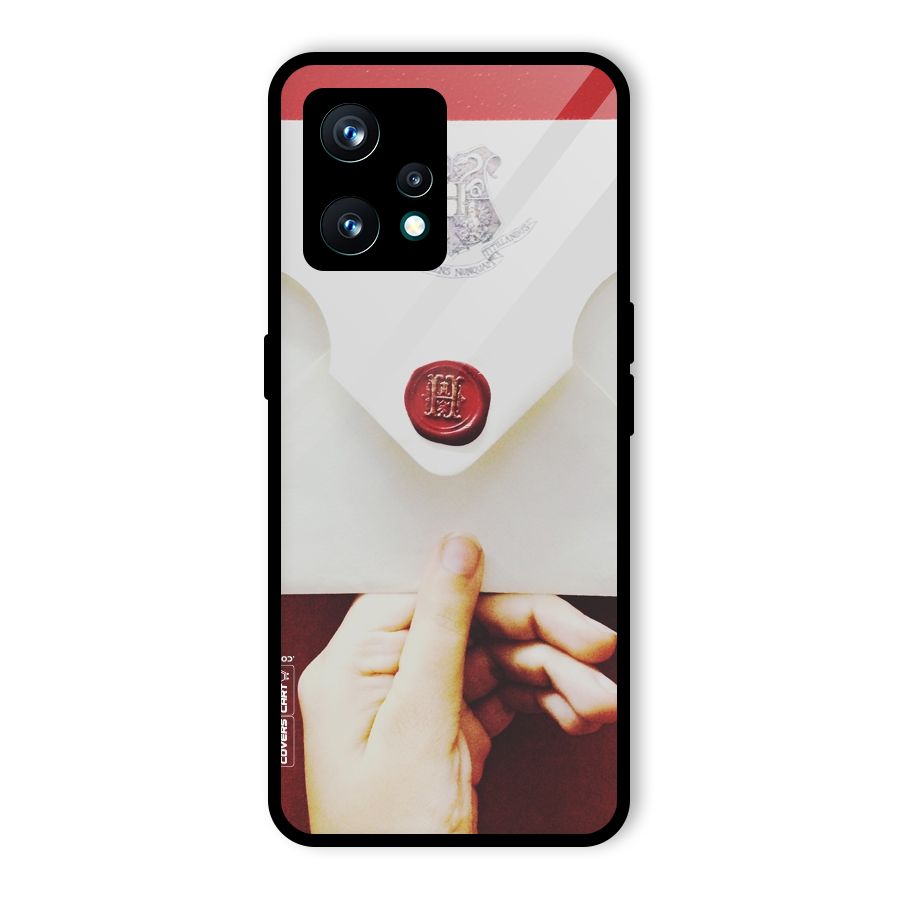 Red Envelope Glass Back Case for Realme 9 Pro Plus 5G