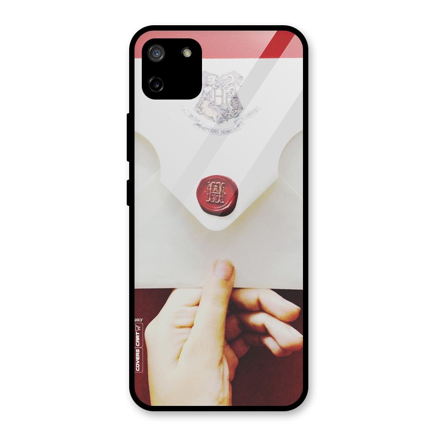 Red Envelope Glass Back Case for Realme C11