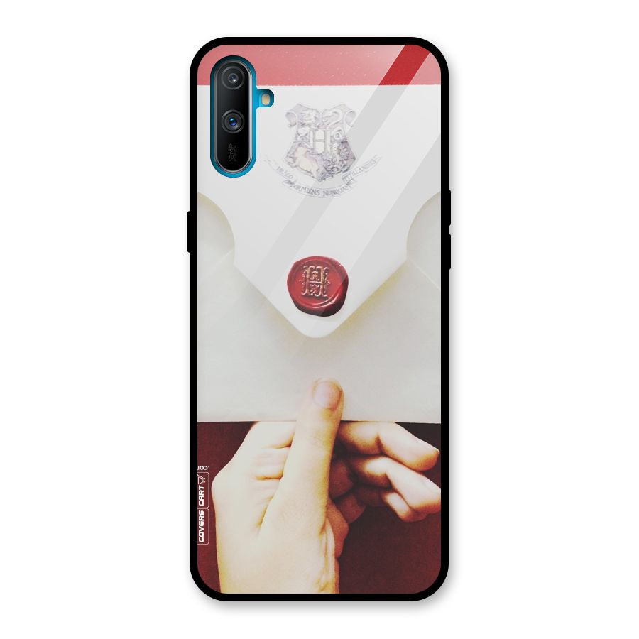 Red Envelope Glass Back Case for Realme C3