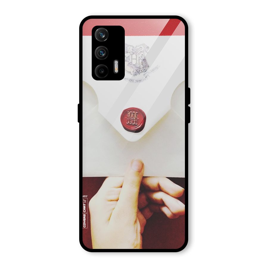 Red Envelope Glass Back Case for Realme GT 5G
