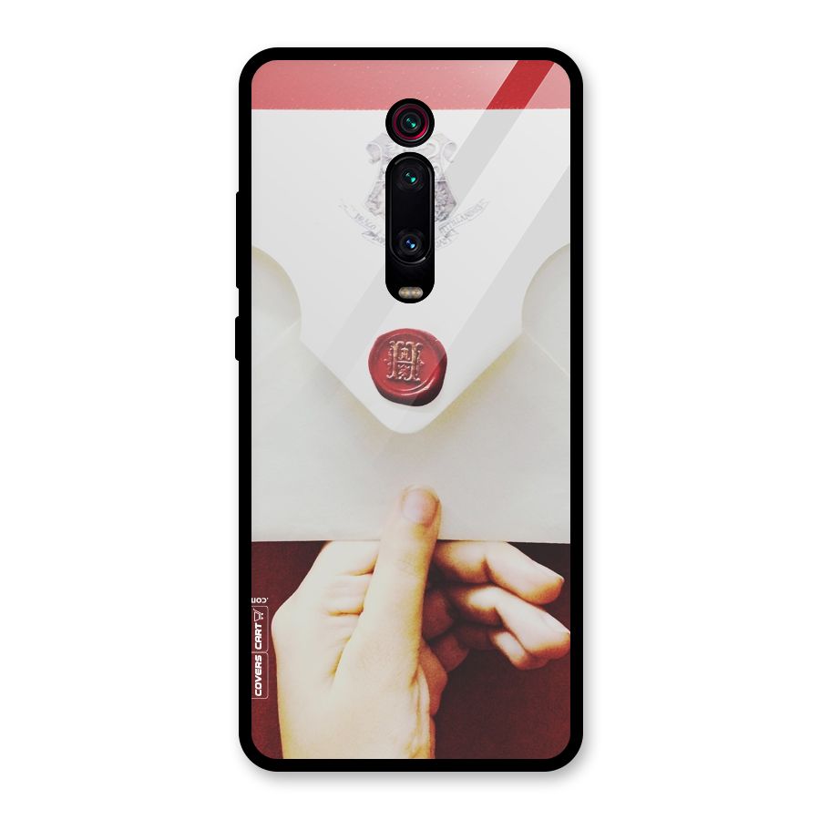 Red Envelope Glass Back Case for Redmi K20