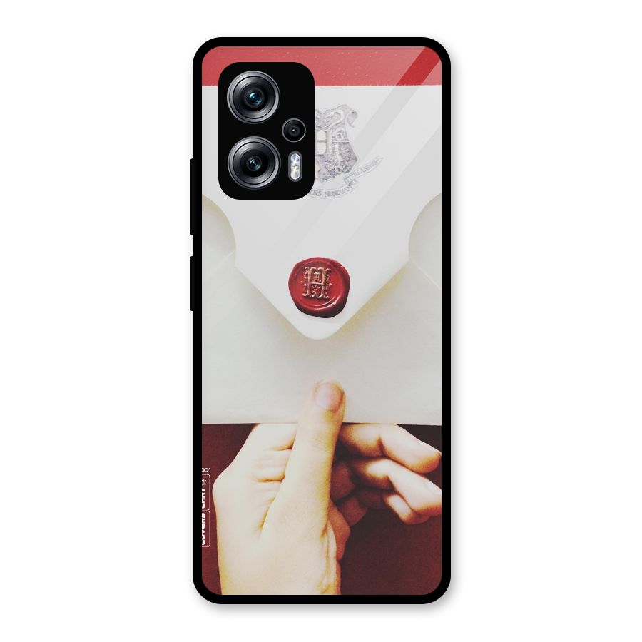 Red Envelope Glass Back Case for Redmi K50i