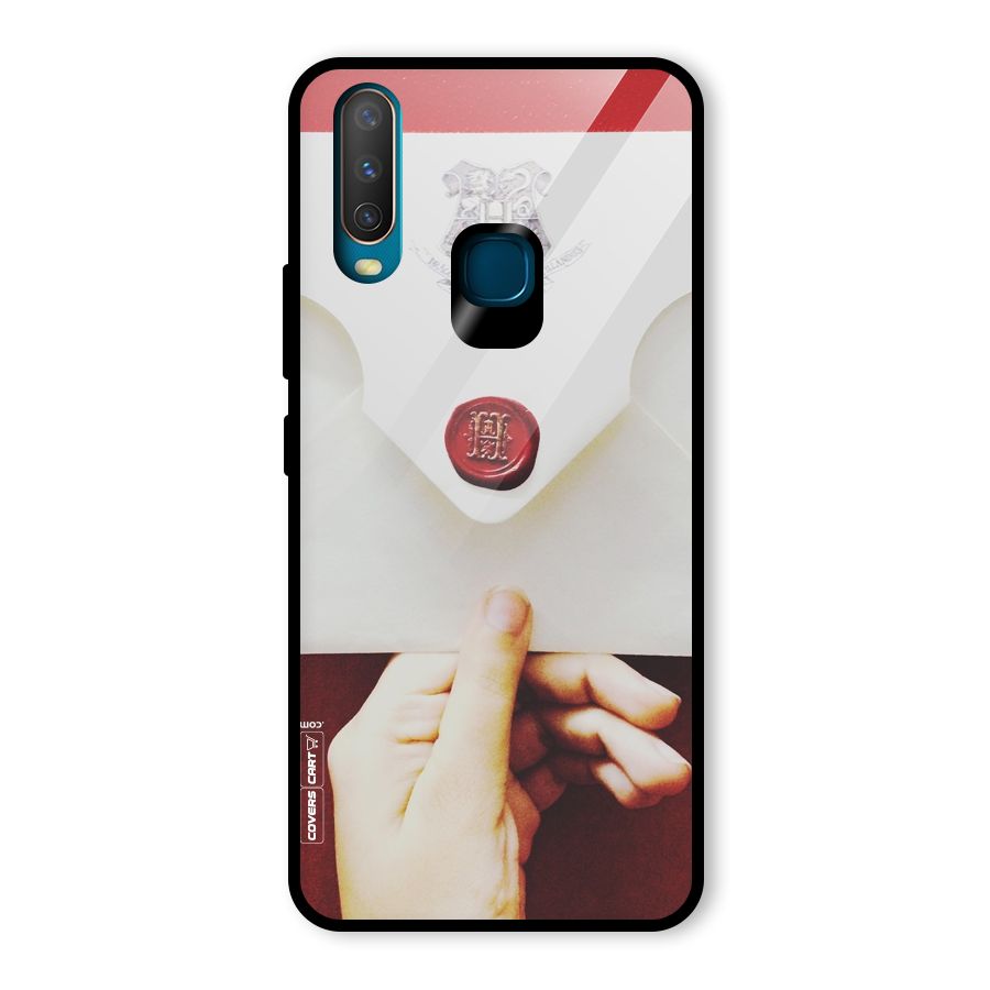 Red Envelope Glass Back Case for Vivo U10