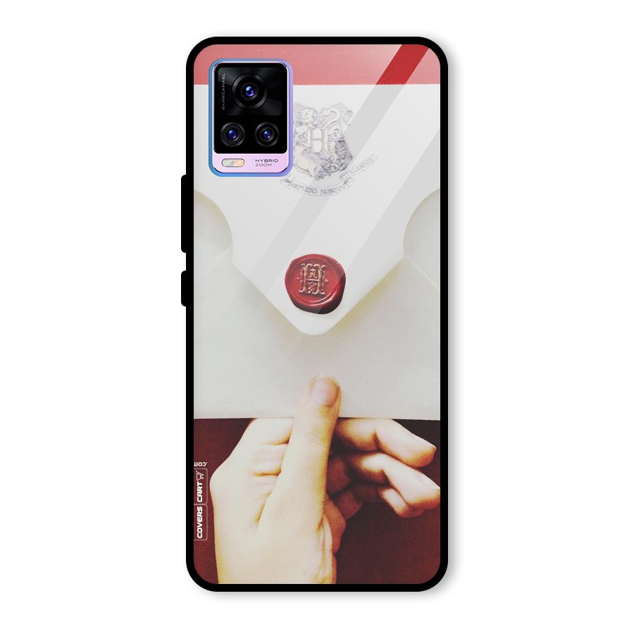 Red Envelope Glass Back Case for Vivo V20 Pro