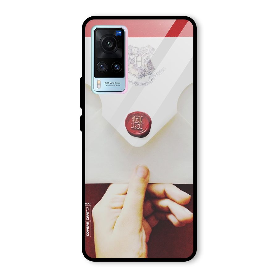Red Envelope Glass Back Case for Vivo X60