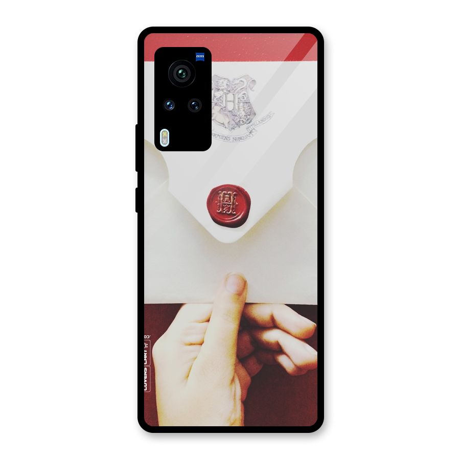 Red Envelope Glass Back Case for Vivo X60 Pro