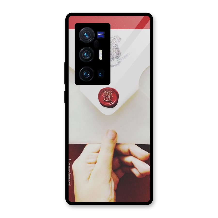 Red Envelope Glass Back Case for Vivo X70 Pro Plus