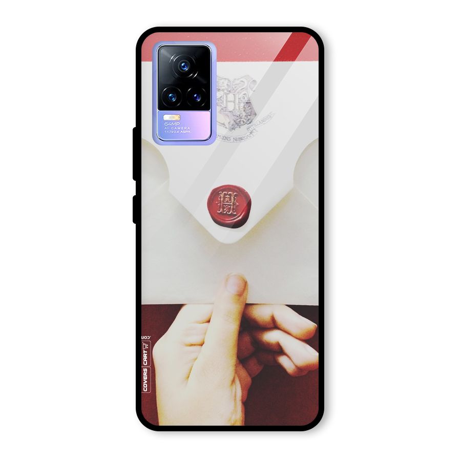 Red Envelope Glass Back Case for Vivo Y73