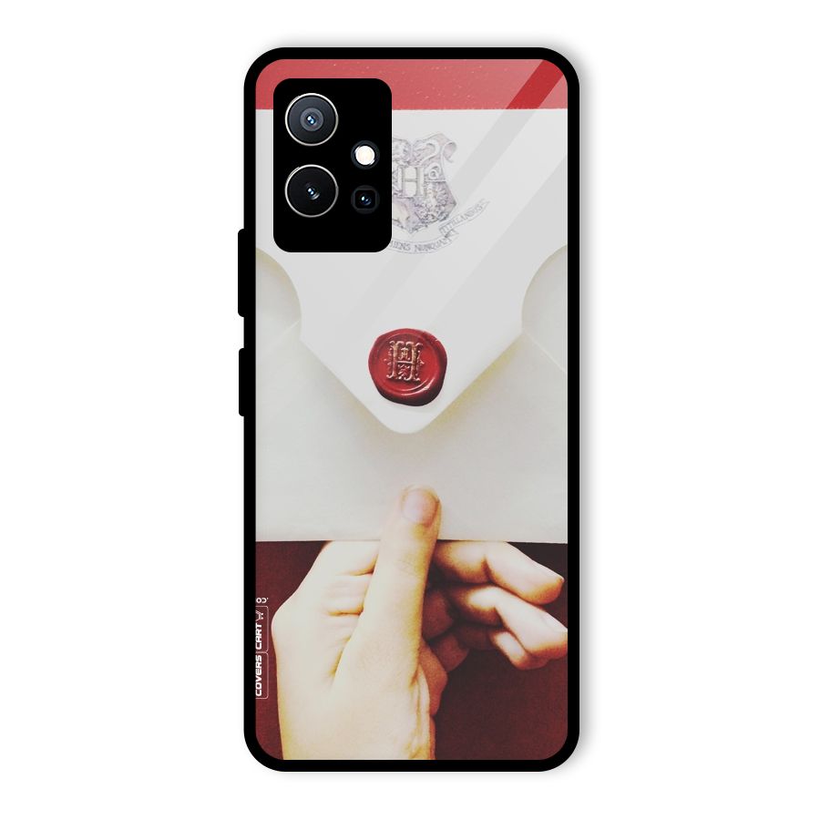Red Envelope Glass Back Case for Vivo Y75 5G