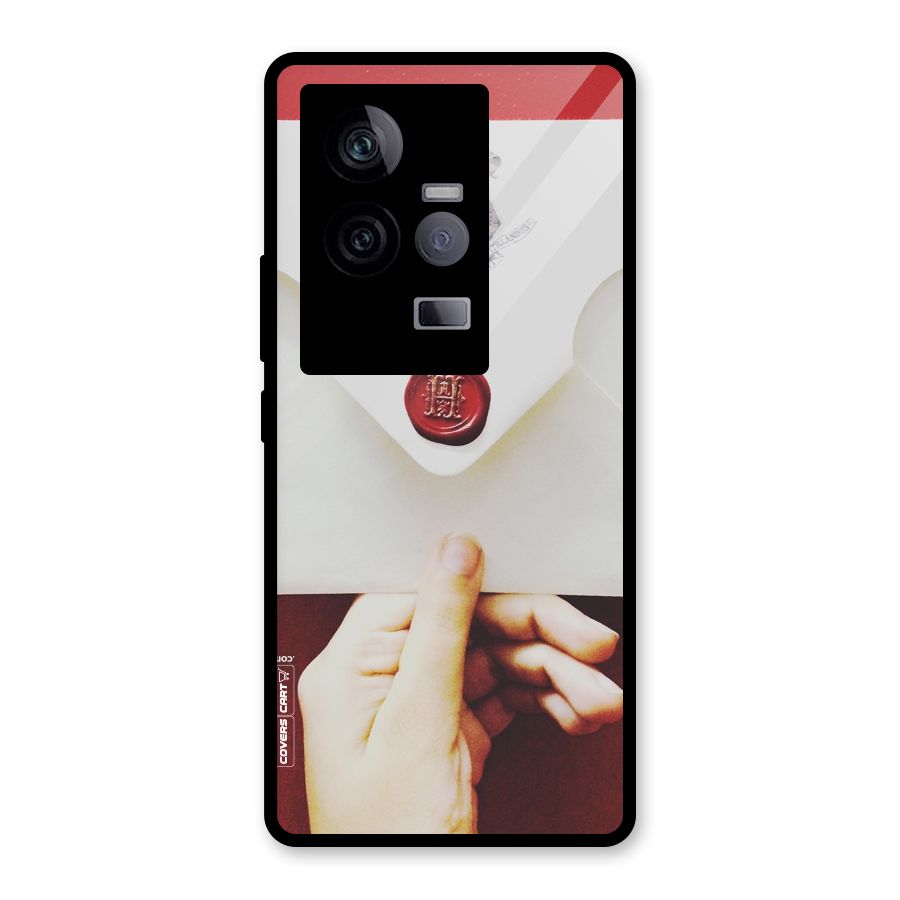 Red Envelope Glass Back Case for Vivo iQOO 11 5G