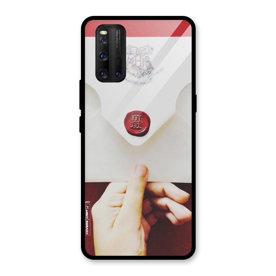 Red Envelope Glass Back Case for Vivo iQOO 3