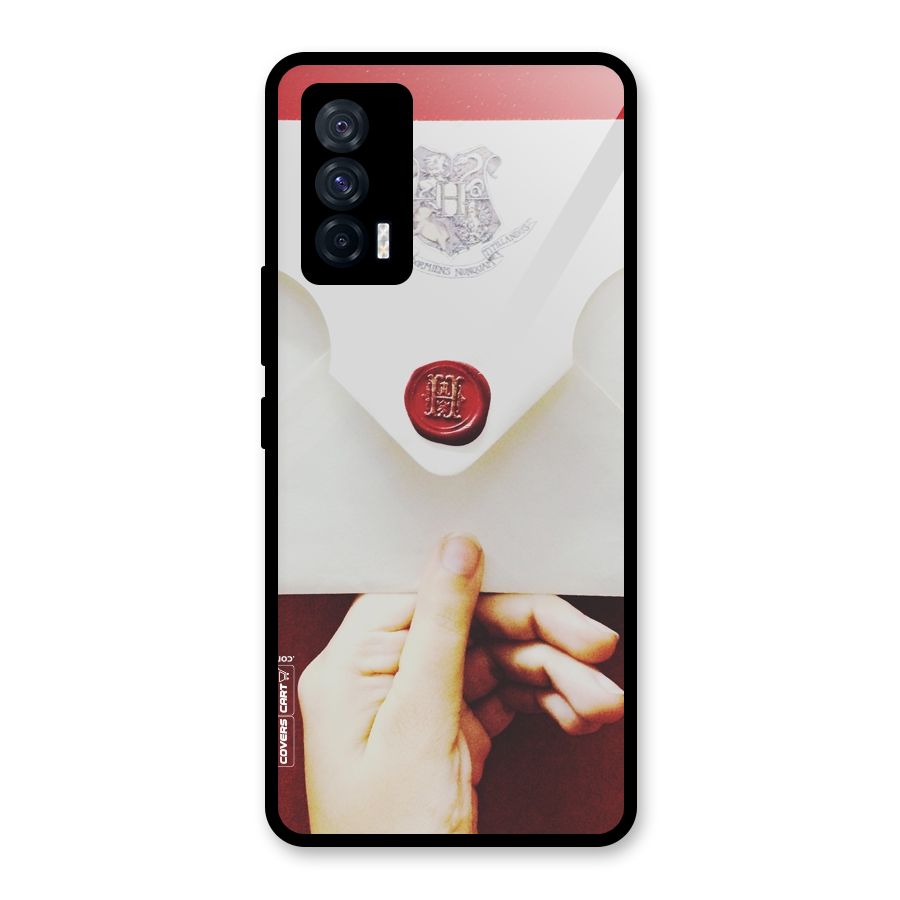 Red Envelope Glass Back Case for Vivo iQOO 7 5G