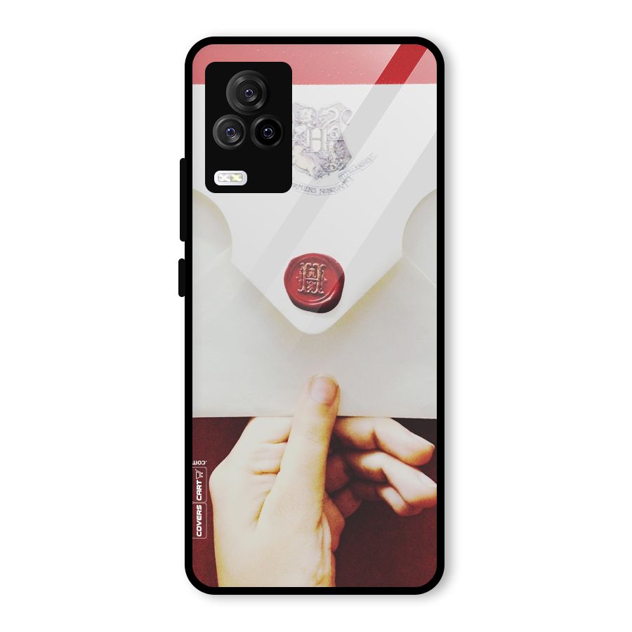 Red Envelope Glass Back Case for Vivo iQOO 7 Legend 5G