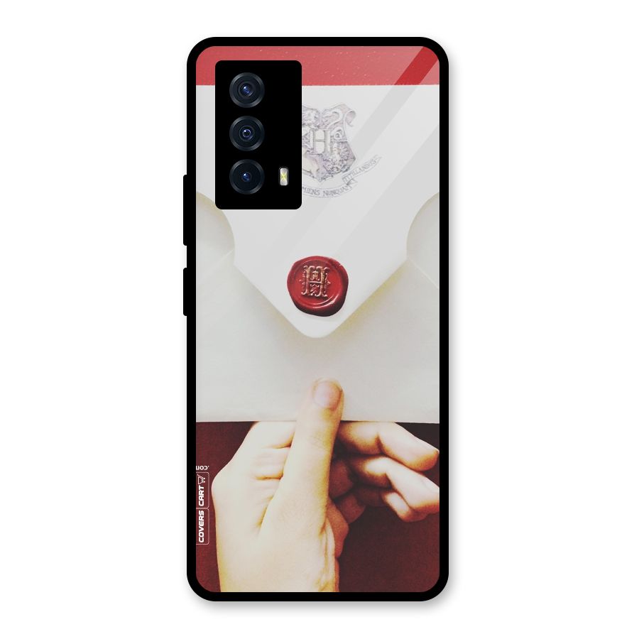 Red Envelope Glass Back Case for Vivo iQOO Z5