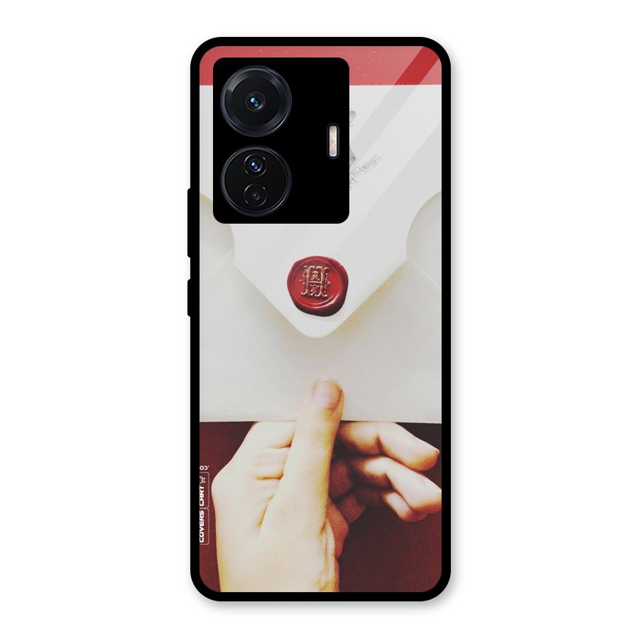 Red Envelope Glass Back Case for Vivo iQOO Z6 Pro