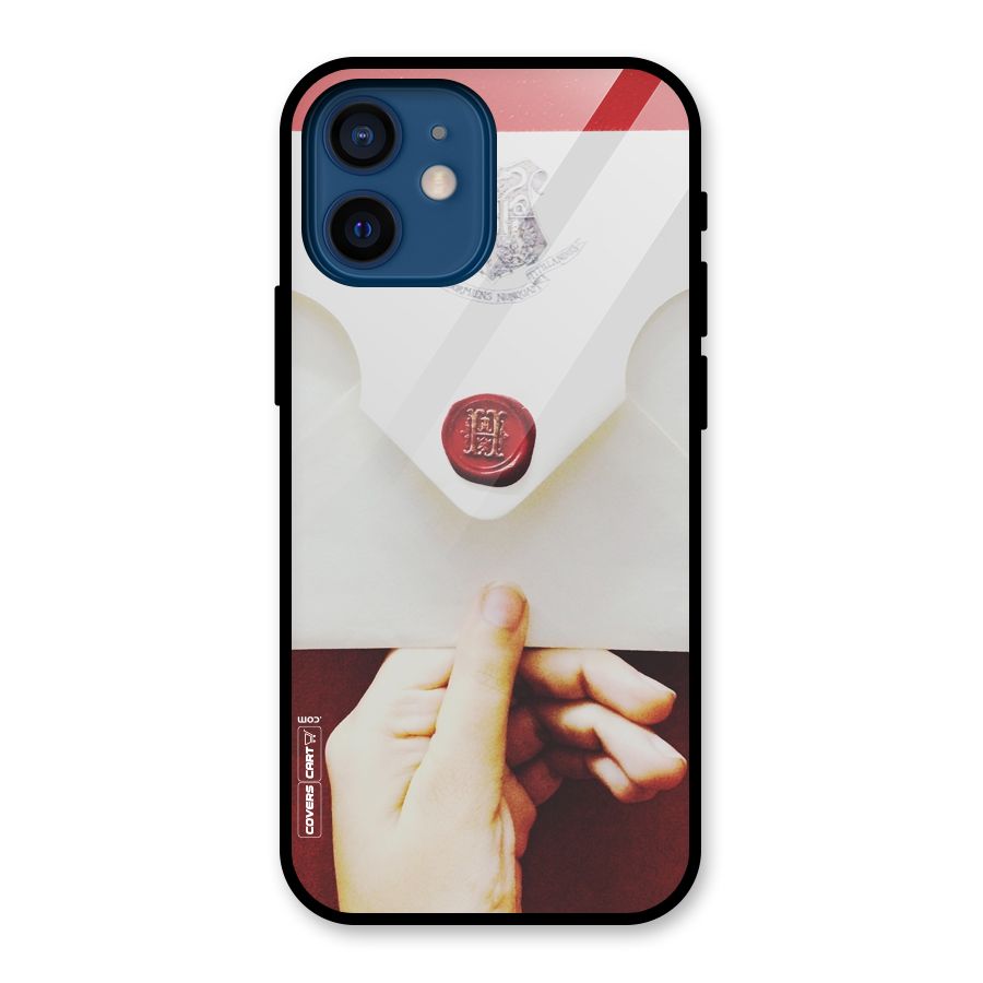 Red Envelope Glass Back Case for iPhone 12 Mini