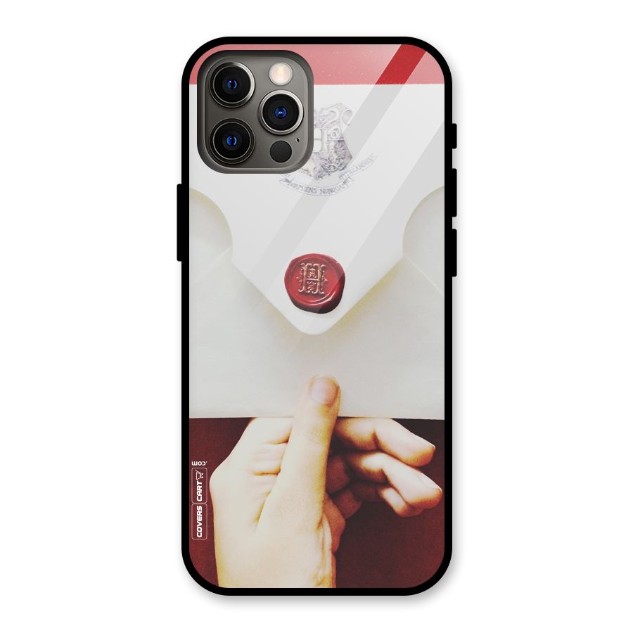 Red Envelope Glass Back Case for iPhone 12 Pro
