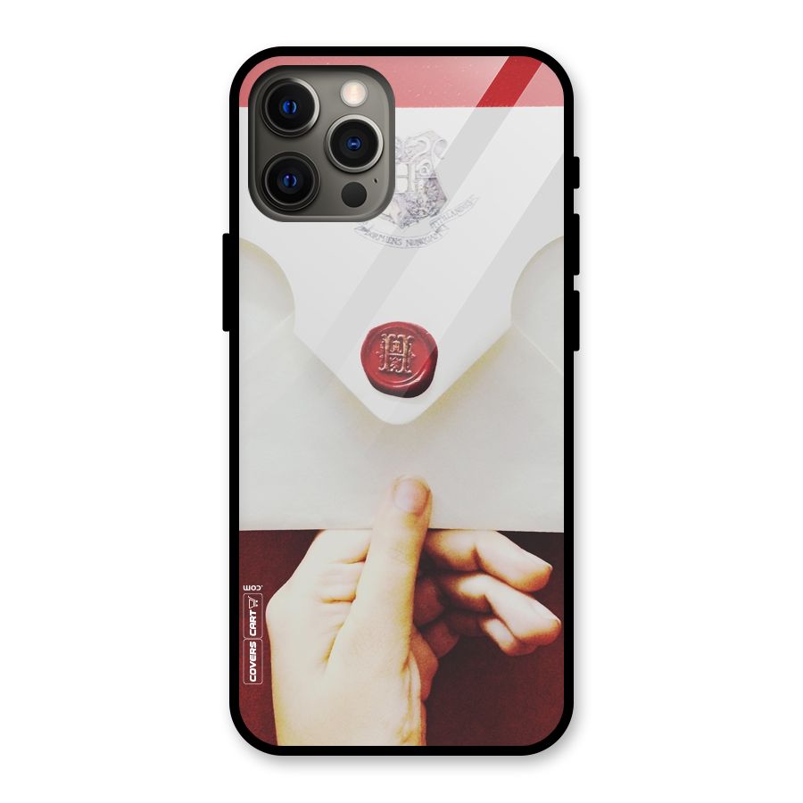 Red Envelope Glass Back Case for iPhone 12 Pro Max