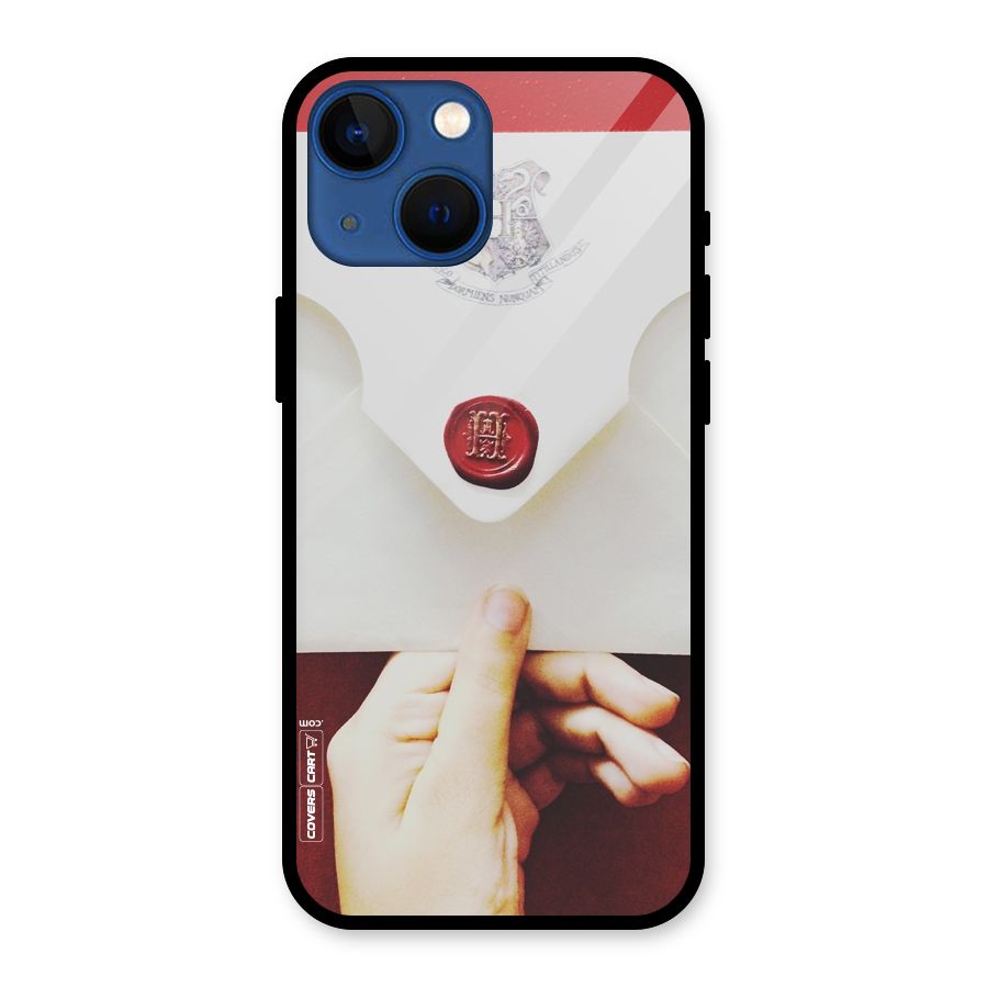 Red Envelope Glass Back Case for iPhone 13 Mini
