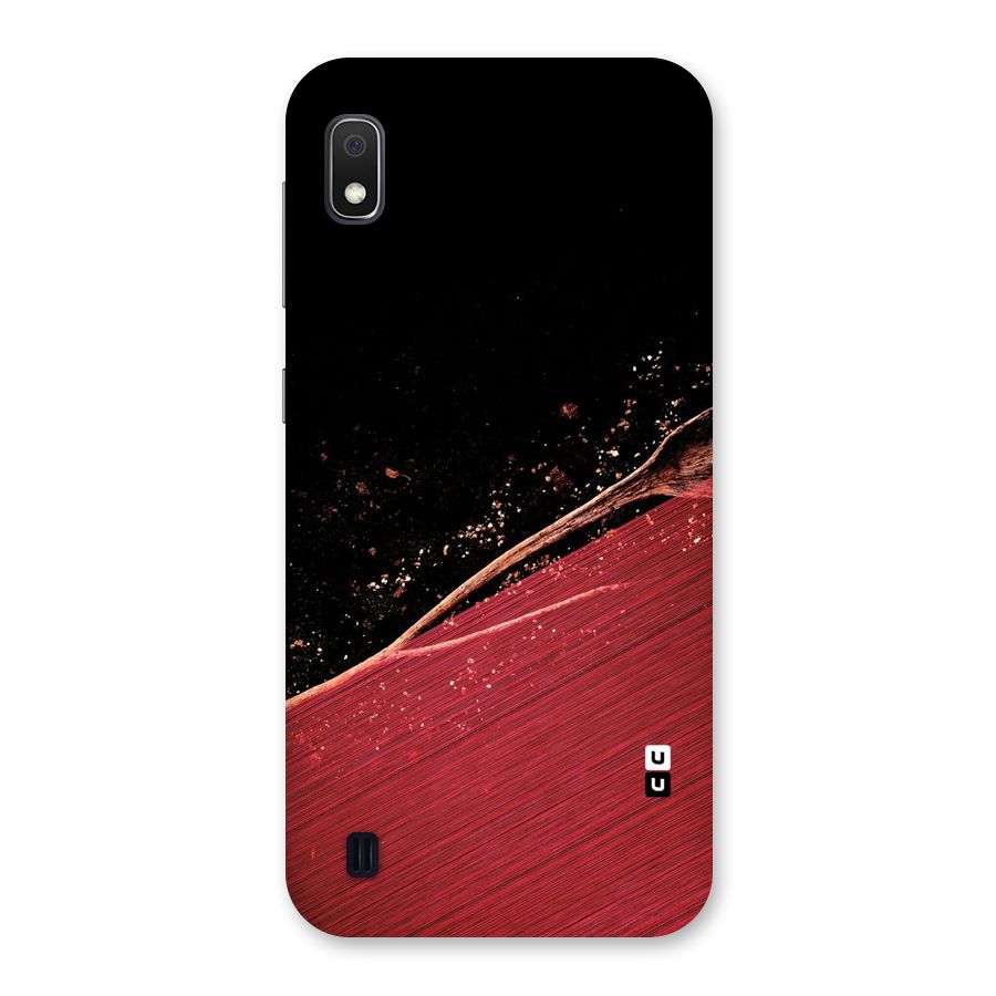 Red Flow Drops Back Case for Galaxy A10
