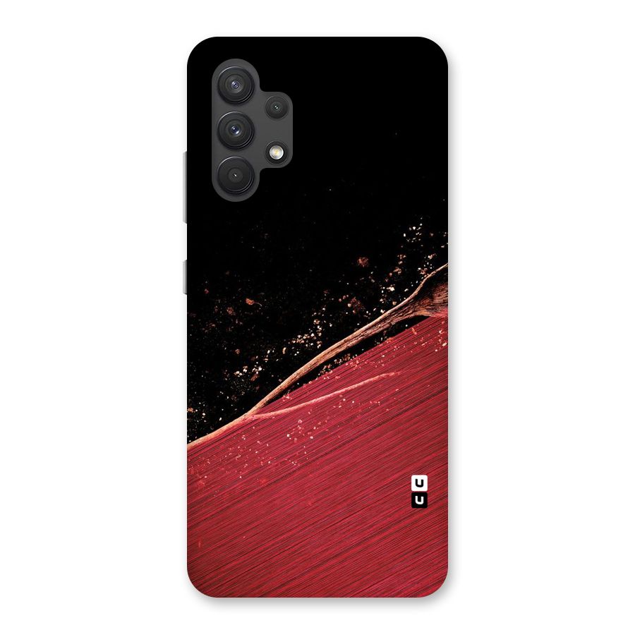 Red Flow Drops Back Case for Galaxy A32