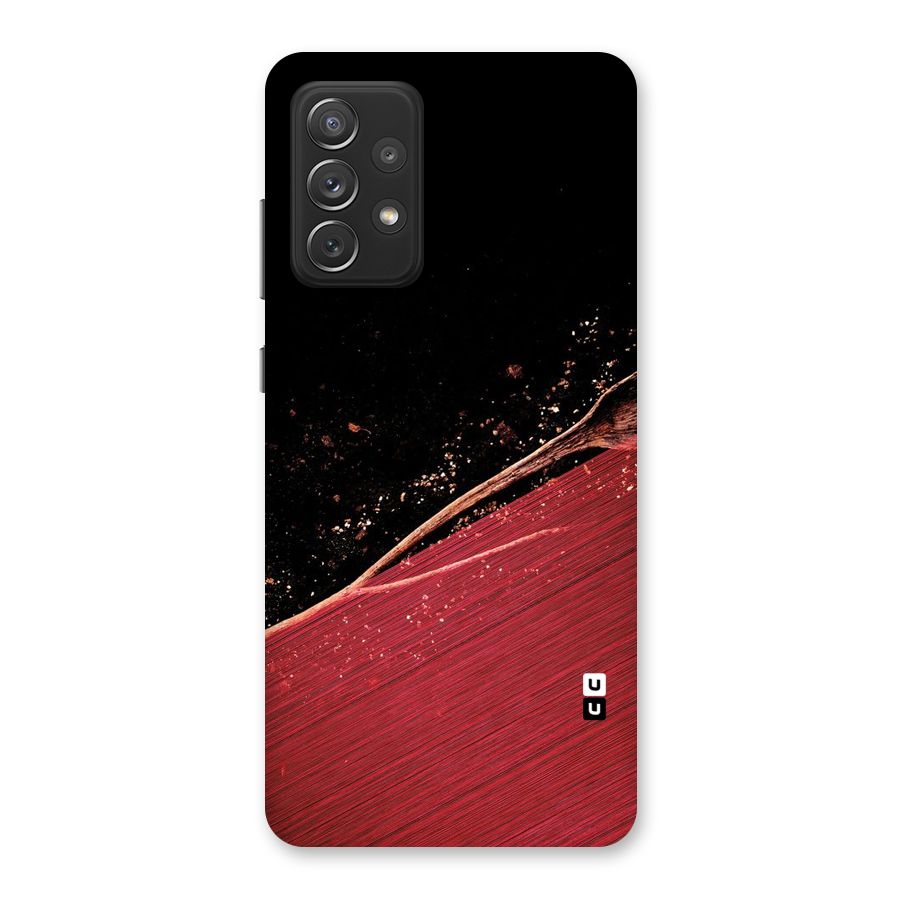 Red Flow Drops Back Case for Galaxy A72