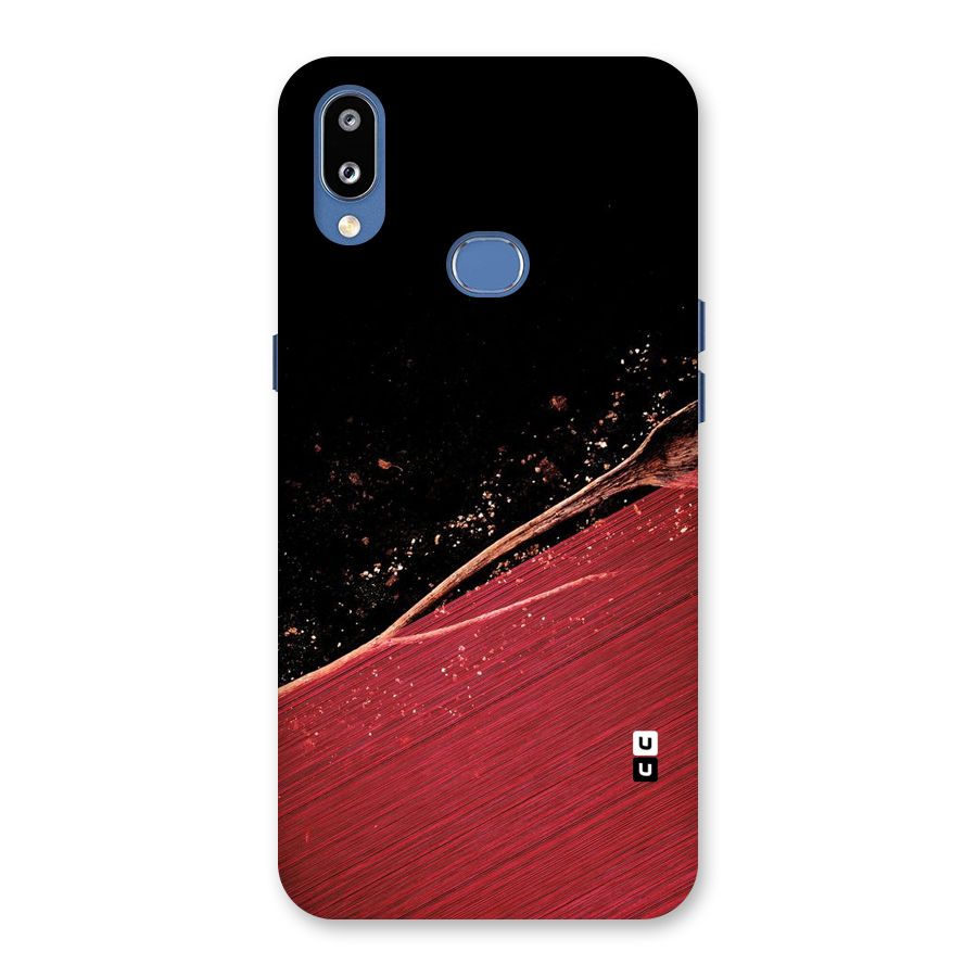 Red Flow Drops Back Case for Galaxy M01s