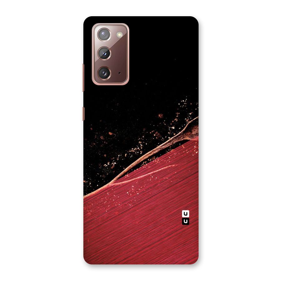 Red Flow Drops Back Case for Galaxy Note 20