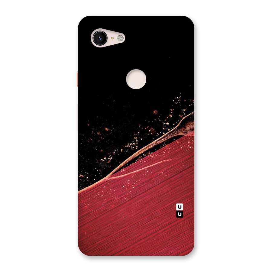 Red Flow Drops Back Case for Google Pixel 3 XL