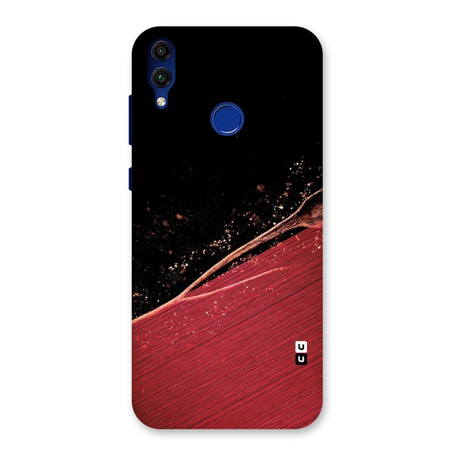 Red Flow Drops Back Case for Honor 8C