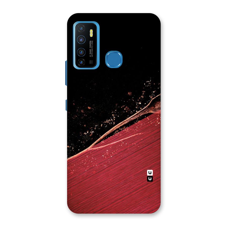 Red Flow Drops Back Case for Infinix Hot 9