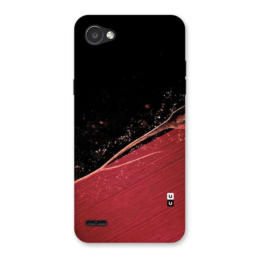 Red Flow Drops Back Case for LG Q6