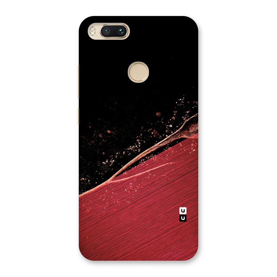 Red Flow Drops Back Case for Mi A1