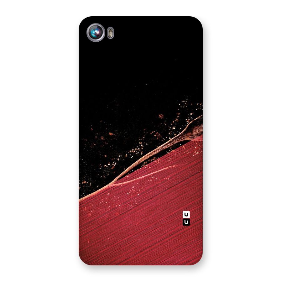 Red Flow Drops Back Case for Micromax Canvas Fire 4 A107