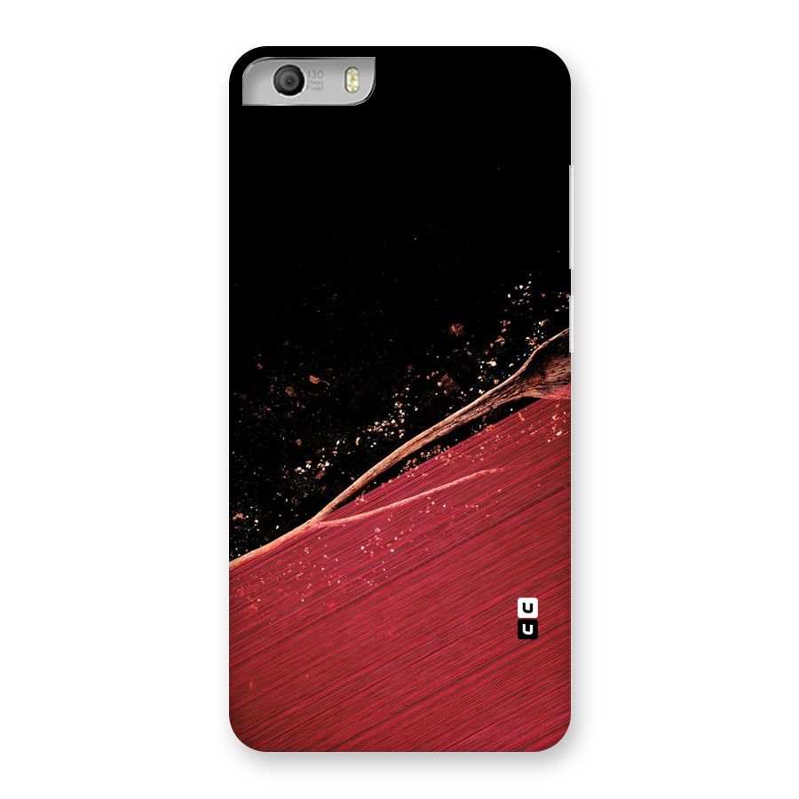 Red Flow Drops Back Case for Micromax Canvas Knight 2