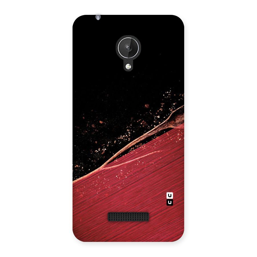 Red Flow Drops Back Case for Micromax Canvas Spark Q380