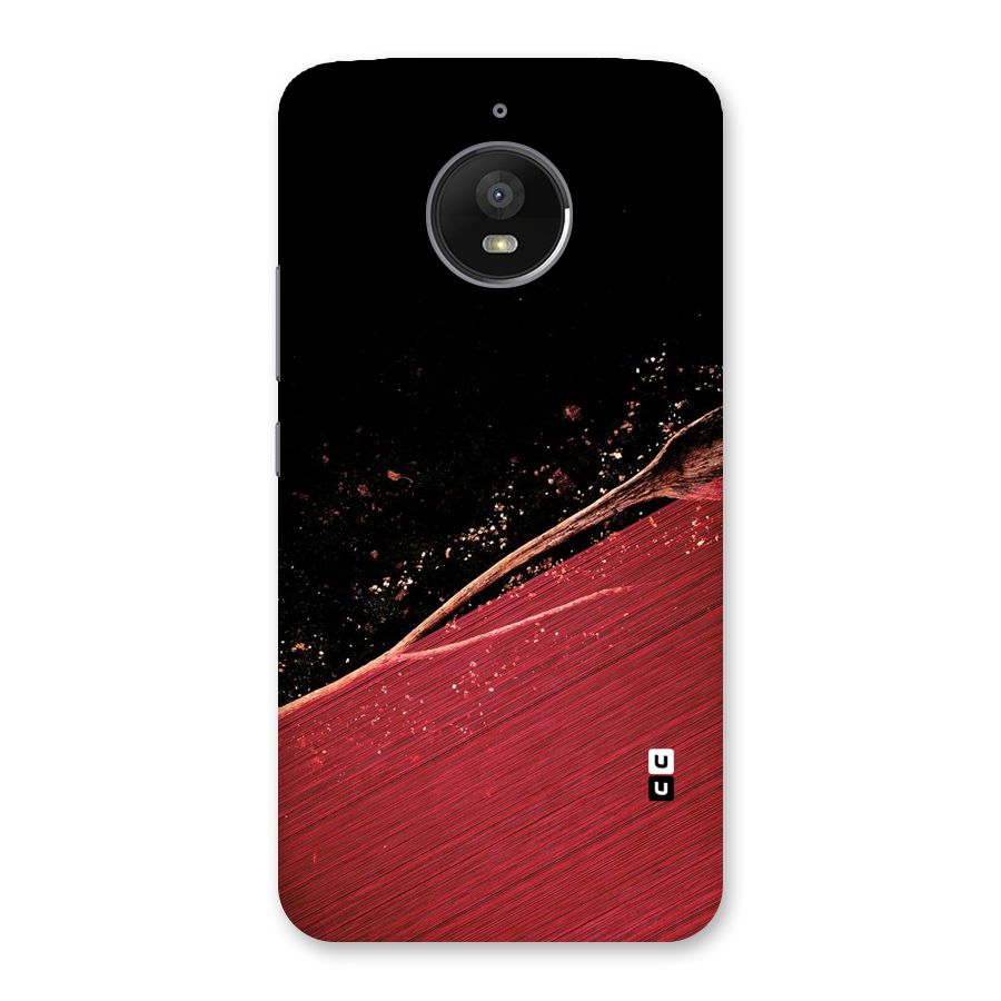 Red Flow Drops Back Case for Moto E4 Plus