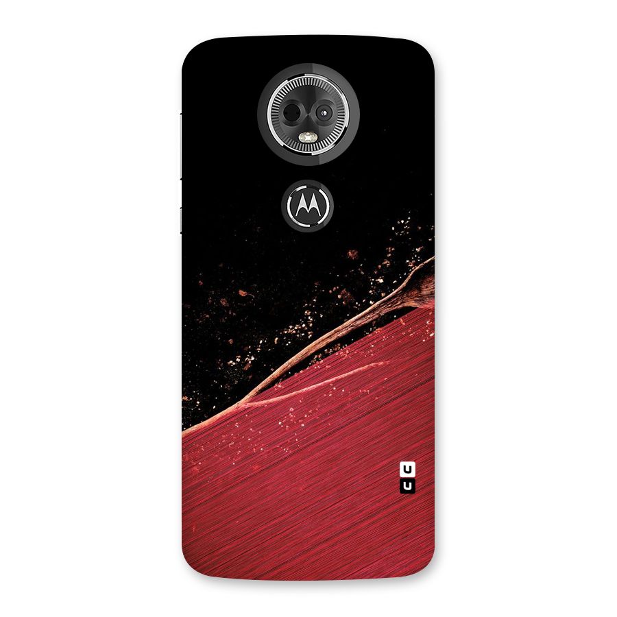 Red Flow Drops Back Case for Moto E5 Plus